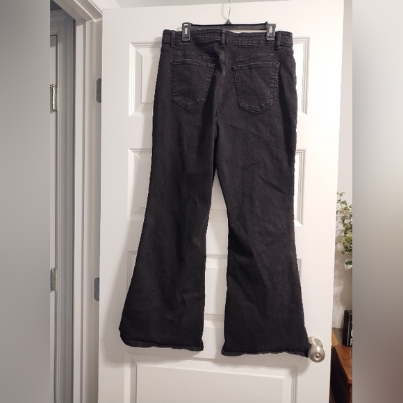 Black Flared Jeans - Picture 3 of 11